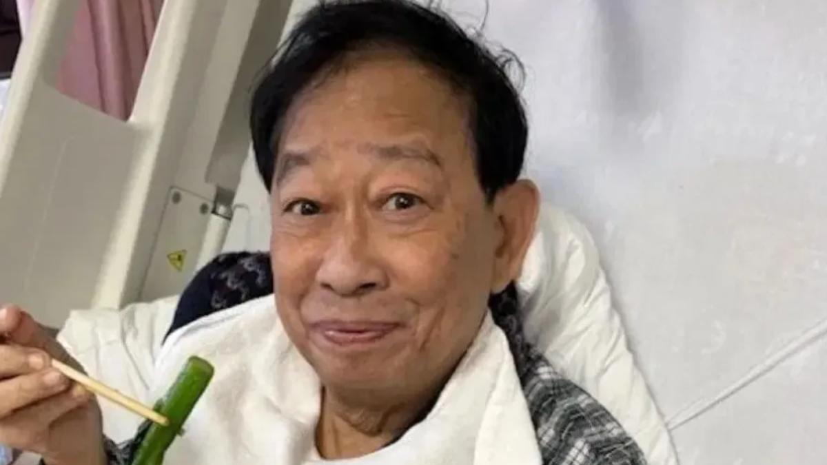 黎彼得先前一度健康狀況出問題,還住進加護病房。(圖/翻攝自微博)