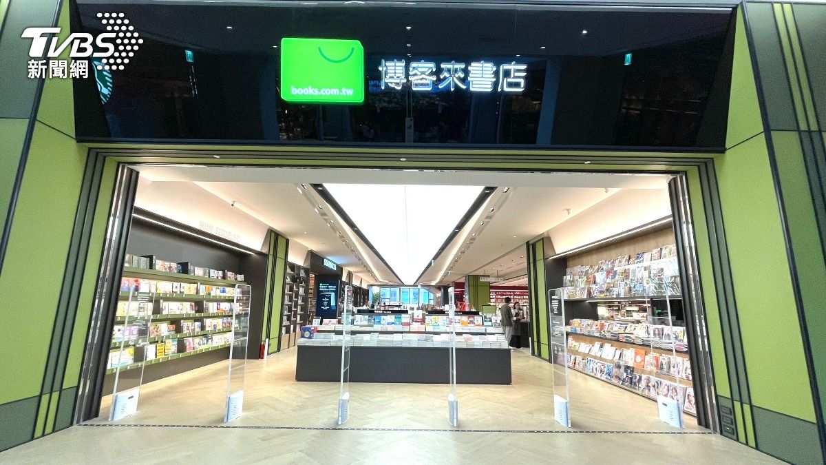博客來首間實體店面。（圖／潘建樺攝）