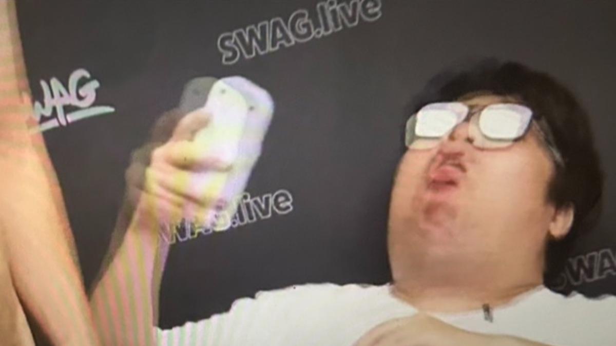 統神作嘔。（圖／翻攝自SWAG）
