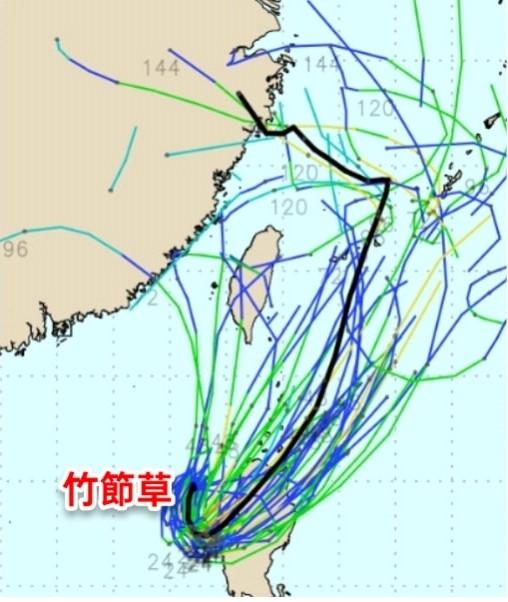 藤原效應,颱風,竹節草颱風,雙颱,颱風台灣,颱風動態最新,范斯高颱風,颱風路徑,颱風路徑最新,中央氣象署