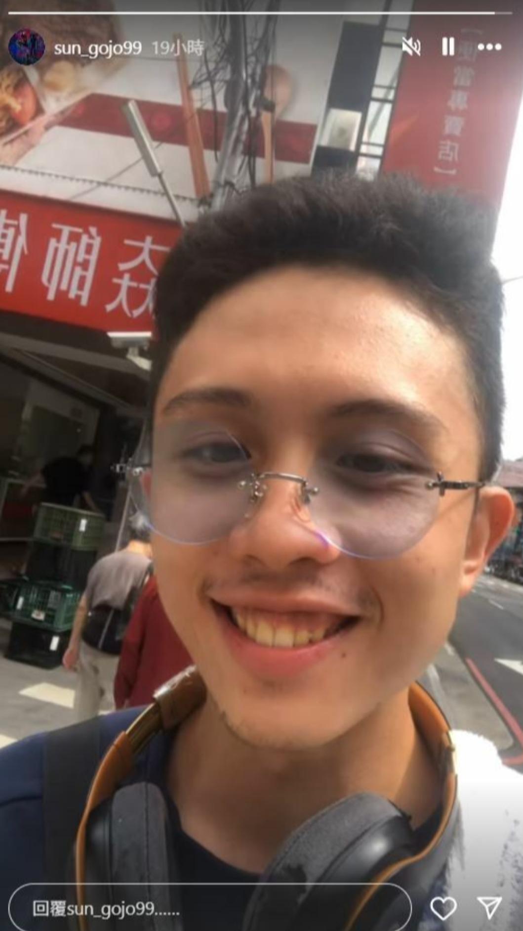 孫安佐近期突然在IG限時動態上傳自拍影片,並用英文向粉絲表示:「即將去做某件事」。(圖/翻攝自孫安佐IG)