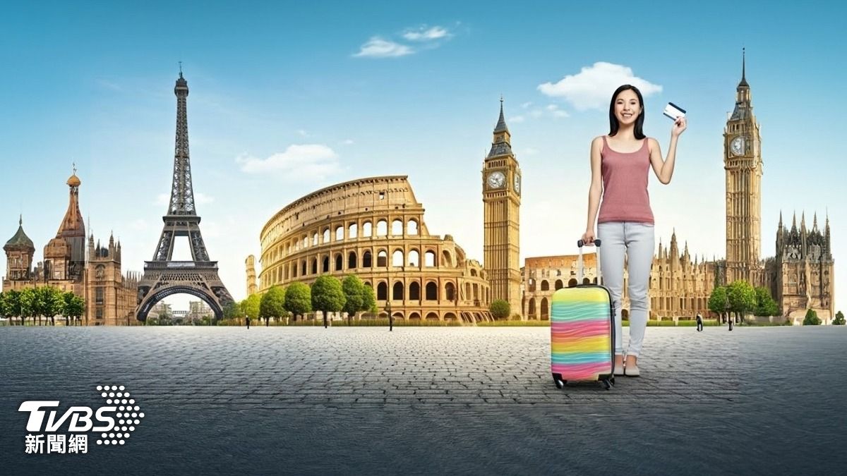 ETIAS旅行授權適用於希望在180天內訪問30個歐洲國家、並停留最多90天的免簽證旅客。(示意圖/達志影像shutterstock)