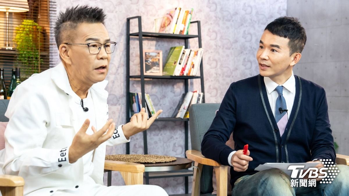 沈玉琳(左)表示瘦身為了健康,也為了小孩。(圖/TVBS)