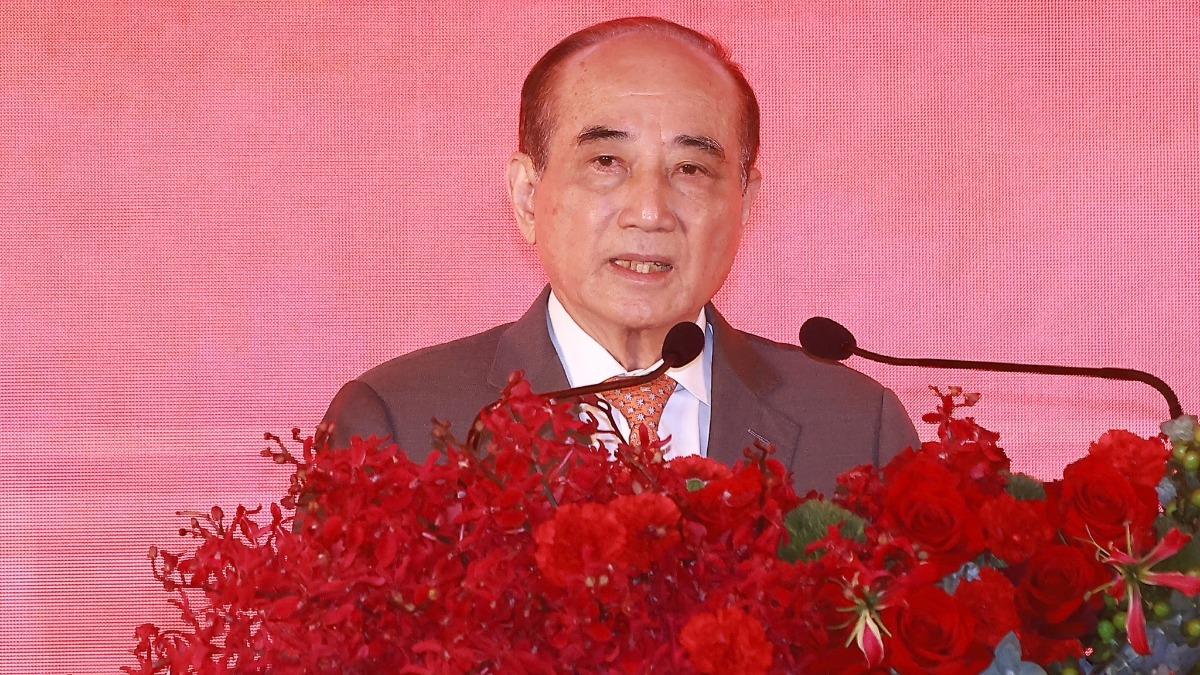 前立法院長王金平。(圖/記者萬紹安攝)