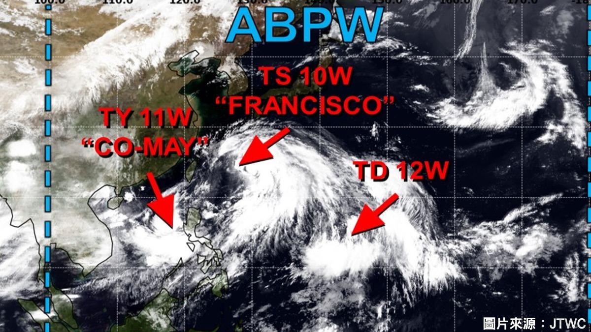 天氣／今明雨最大！三颱共舞「2地」防豪雨　罷免投票日天氣曝