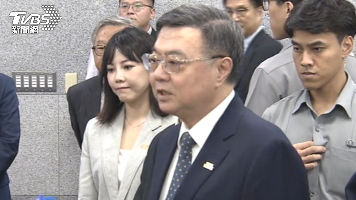 行政院長卓榮泰痛斥中國蠻橫。（圖／TVBS）