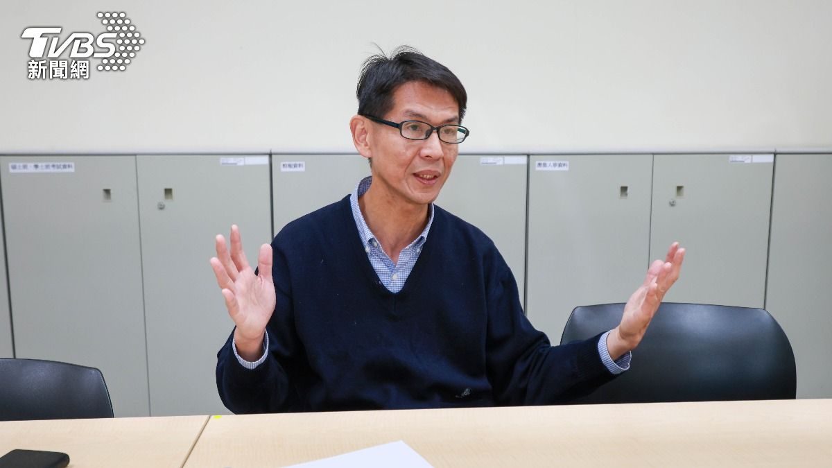 台北大學不動產與城鄉環境學系教授彭建文。（圖／華子琛攝）