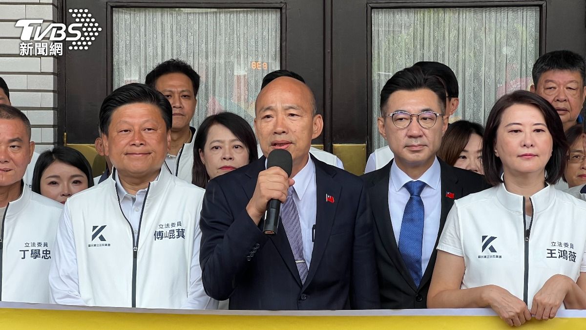 率藍委催票「不同意罷免」韓國瑜:權力要監督否則民主變妖怪!