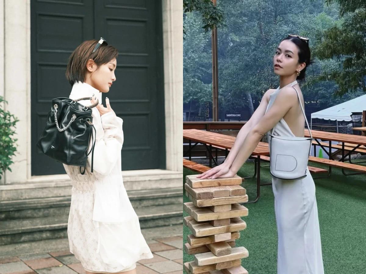 小斜背包。(圖/LV、Delvaux)