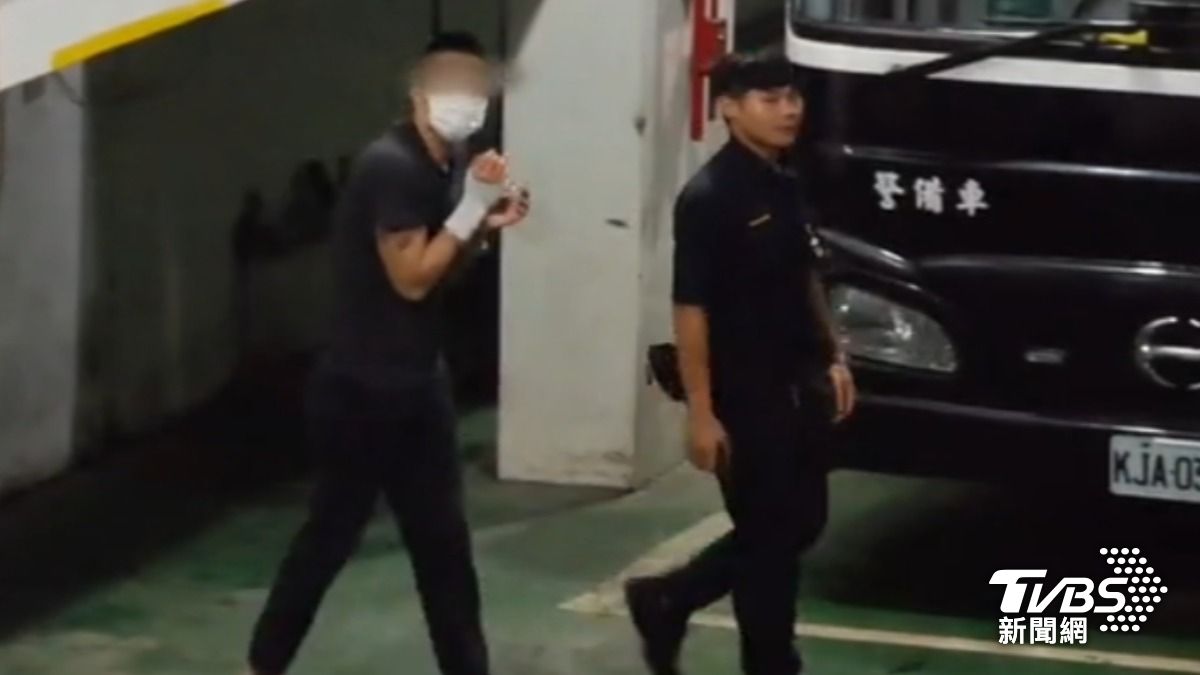 中山聯盟男殺姊夫無悔意，曾是殺警共犯。（圖／TVBS）