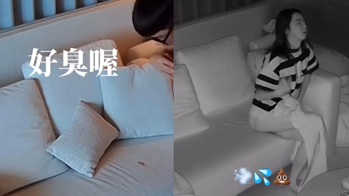 兇手是Kiwebaby留下「行跡」。(圖/翻攝自lingin1209 IG)