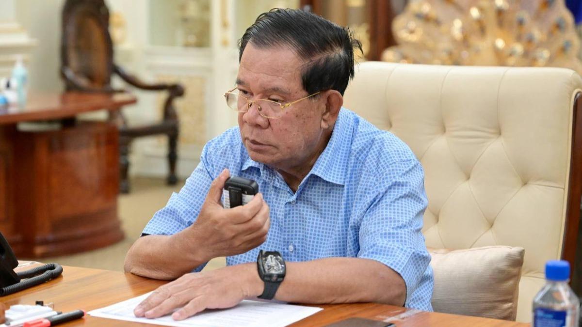 柬埔寨前總理洪森。(圖/翻攝自Facebook@Samdech Hun Sen of Cambodia)