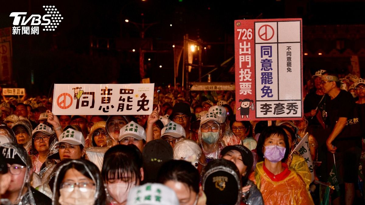 罷免投票日將於7月26日登場，中共近期大動作軍演，反罷免態度明確。（圖／胡瑞麒攝）