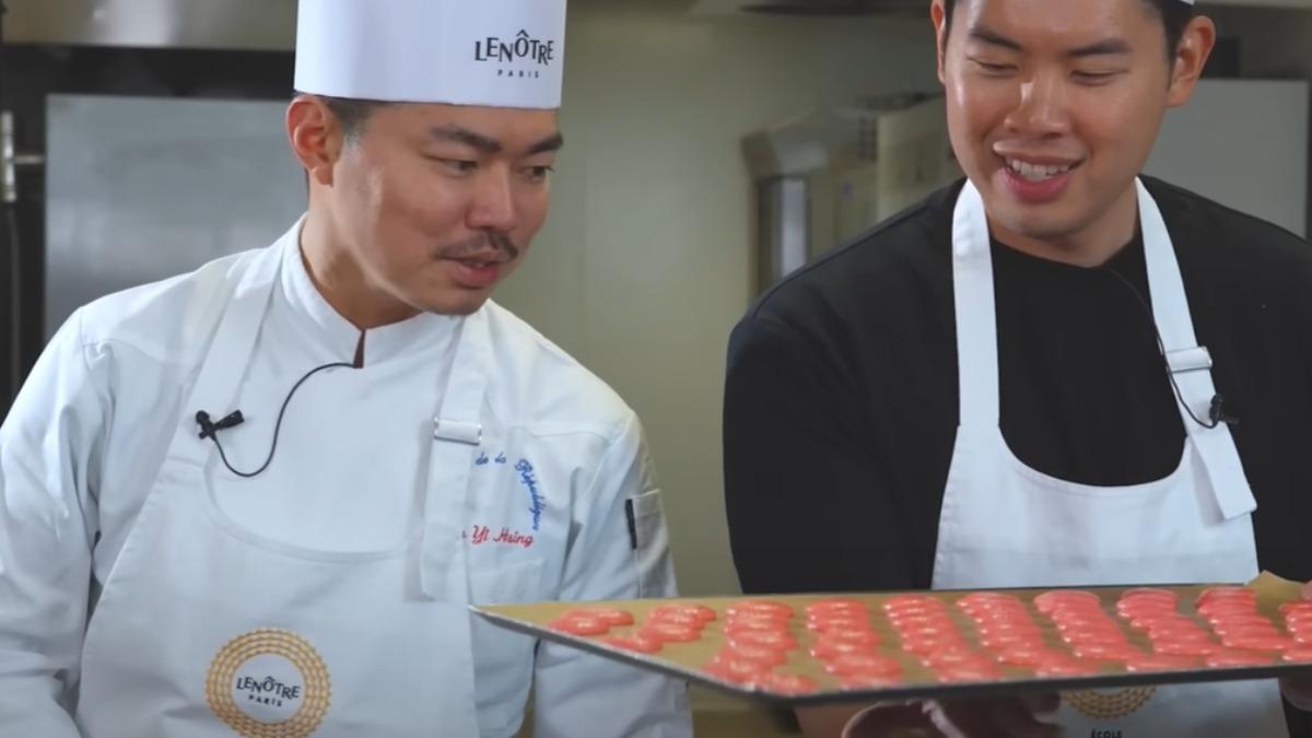 DoDo Men法國直擊,台灣人成總統府糕點師。(圖/翻攝自The DoDoMen)