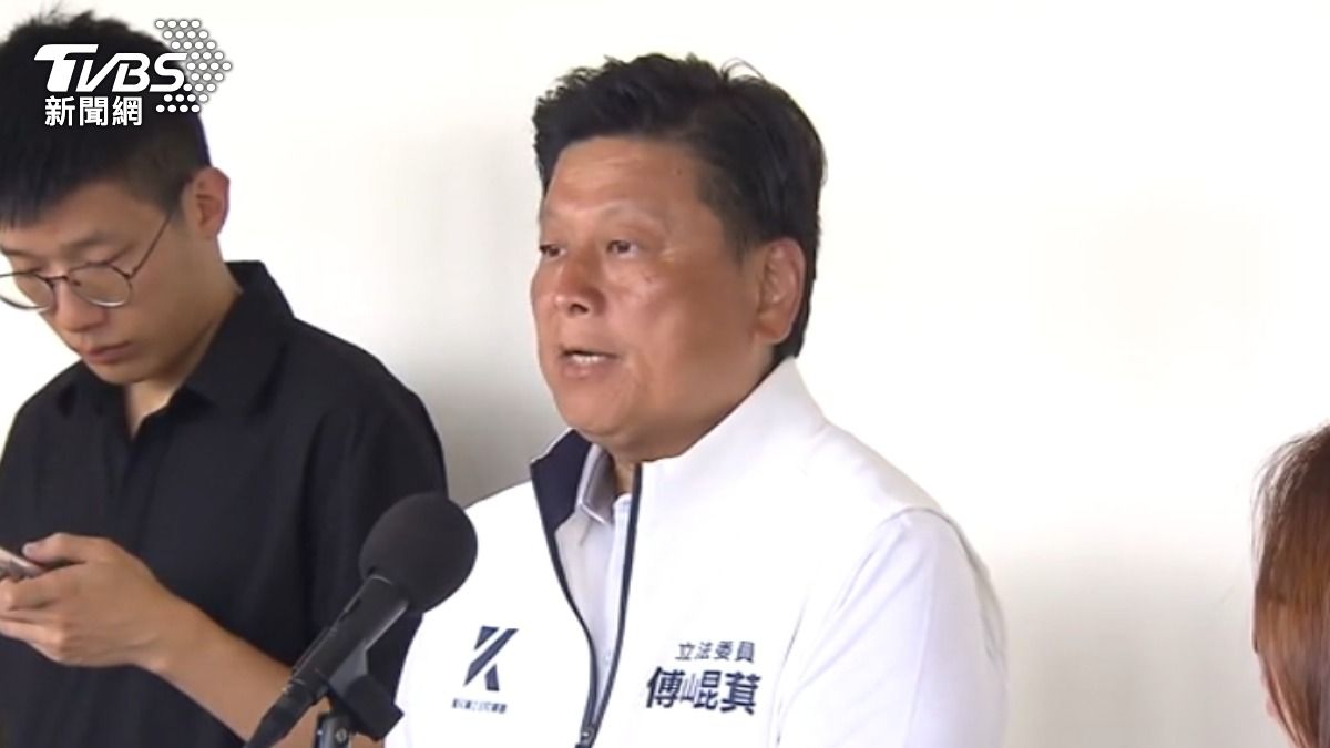 國民黨團總召傅崐萁。(圖/TVBS)