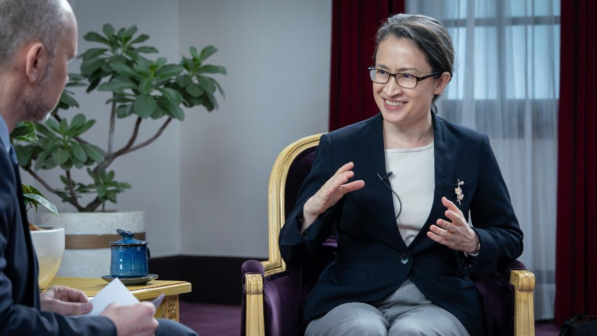 力挺大罷免！蕭美琴發文：加油，再為台灣爭一口氣