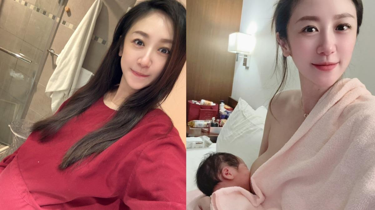女星哺乳絕美照曝光!產後10天「親餵成功」 兒子見奶奶秒睡著