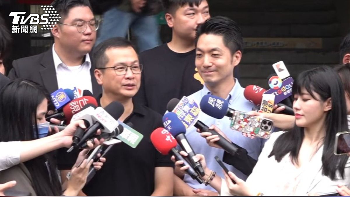 台北市五位國民黨立委一早都完成投票,過程都順利。(圖/TVBS)