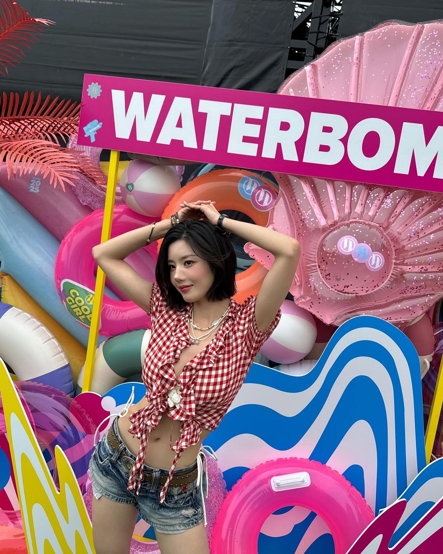 許多觀眾衝著權恩妃買票要看WATERBOMB。(圖/翻攝自權恩妃IG)