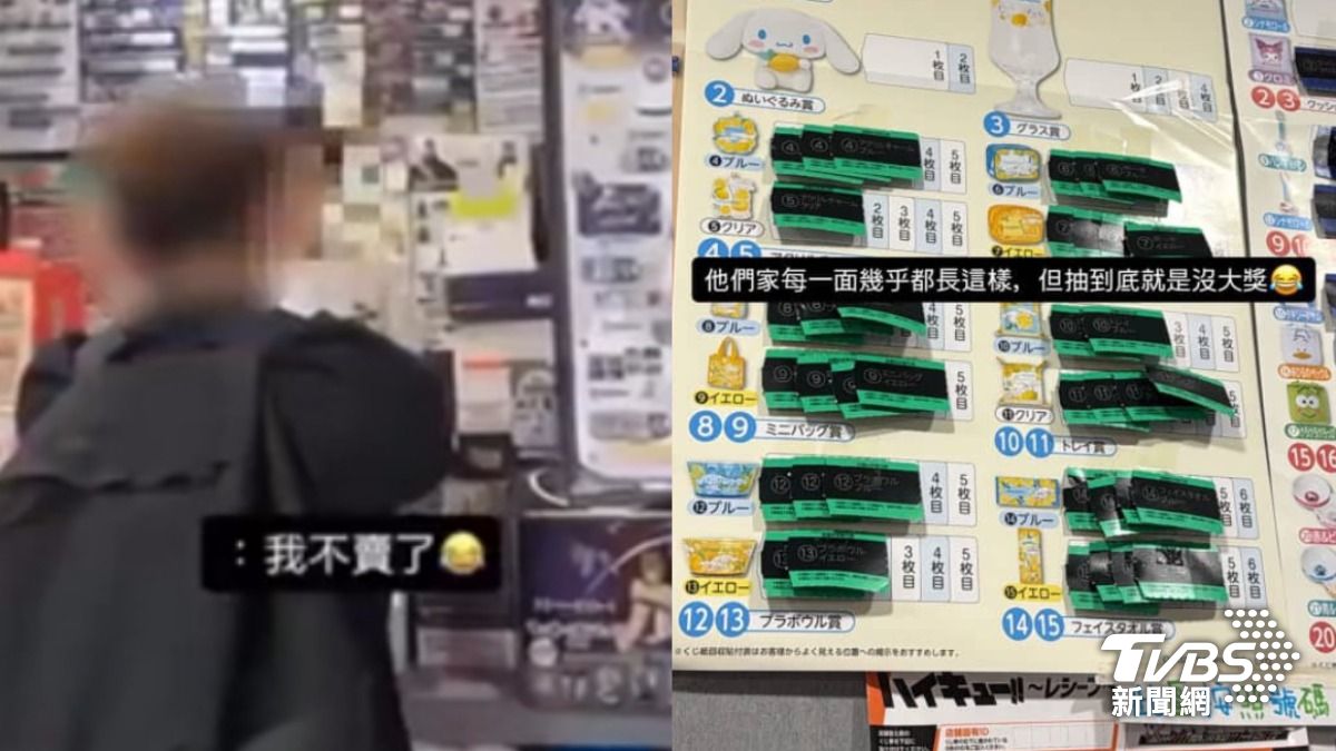 西門町疑又爆一番賞涉詐,民眾控藏籤。(圖/翻攝Threads)