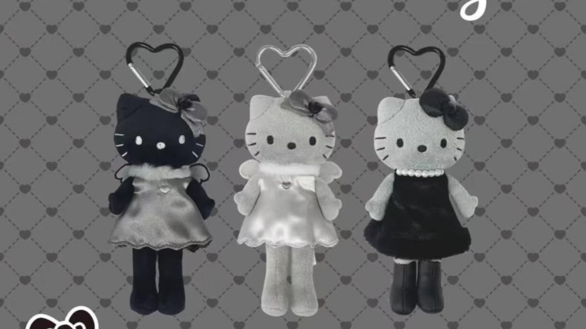 爆款預定！Hello Kitty 黑天使系列。（圖／翻攝自小紅書）