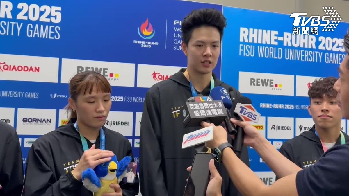 史上首次大滿貫!羽球混雙金銀銅,台灣全拿。(圖/TVBS)