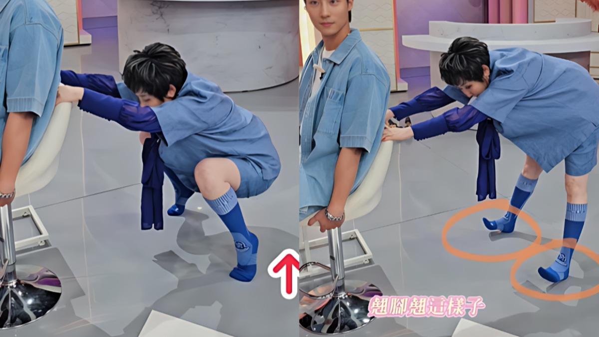 伸展背部的同時翹起腳尖幾秒鐘。（圖／翻攝自IG@womanqueen42）