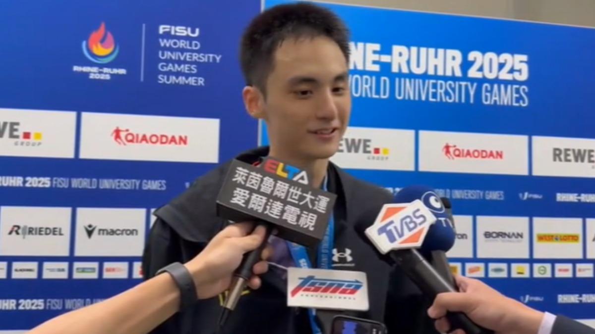 丁彥宸個人賽12局全勝，教練讚：大隻雞慢啼。（圖／TVBS）