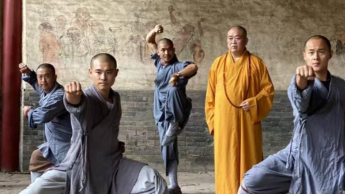 少林寺突傳現任方丈釋永信被帶走調查的消息。(圖/翻攝釋永信weibo)