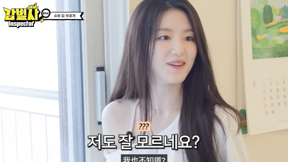 舒華開箱在韓國的豪宅。(圖/翻攝감별사 YouTube)