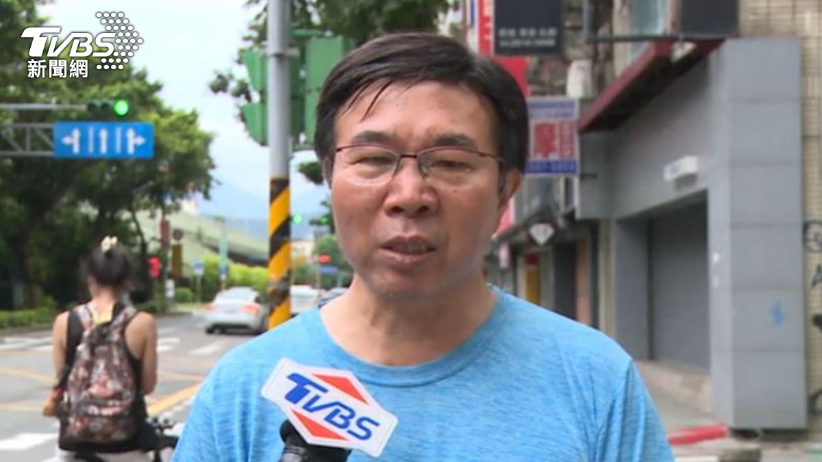 民進黨台北市黨部主委張茂楠。(圖/TVBS)