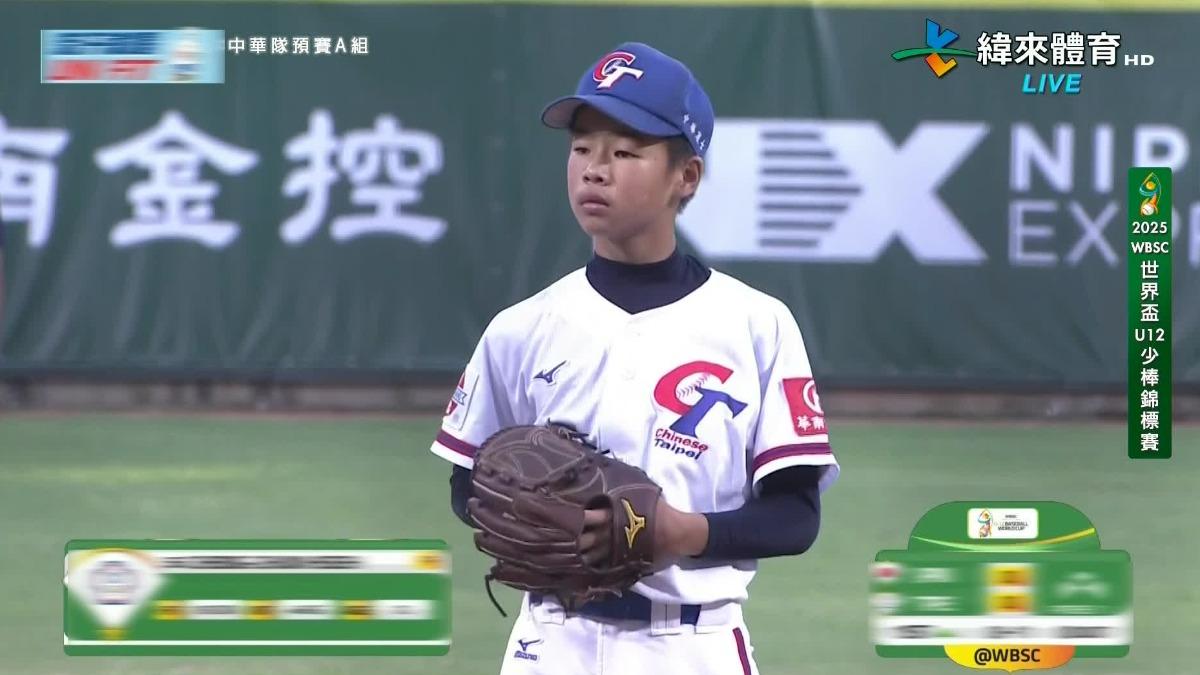 台日大戰！中華隊2:7苦吞首敗。（圖／翻攝緯來體育）