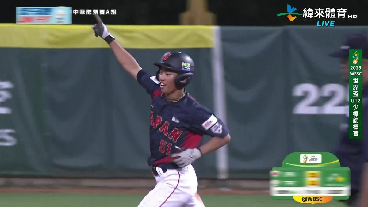 台日大戰！中華隊2:7苦吞首敗。（圖／翻攝緯來體育）