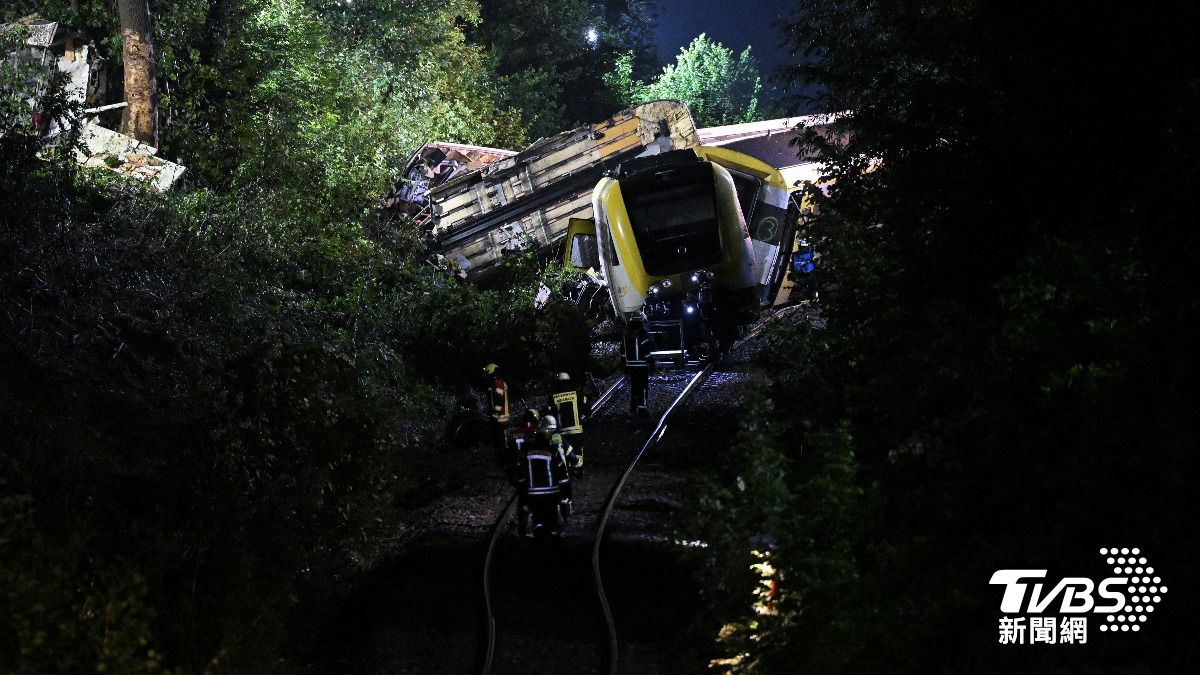 德國火車出軌「畫面曝光」! 至少3死、多人受傷
