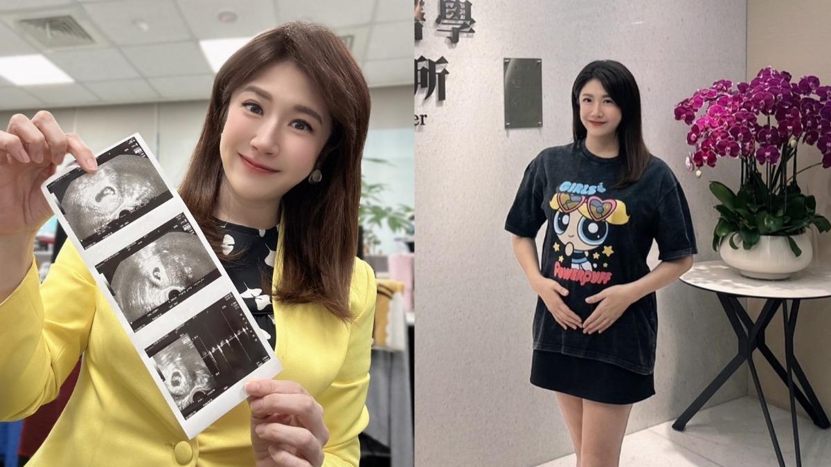 美女主播宣布懷孕!試管失敗3次當媽「曬出超音波」 小腹隆起快藏不住