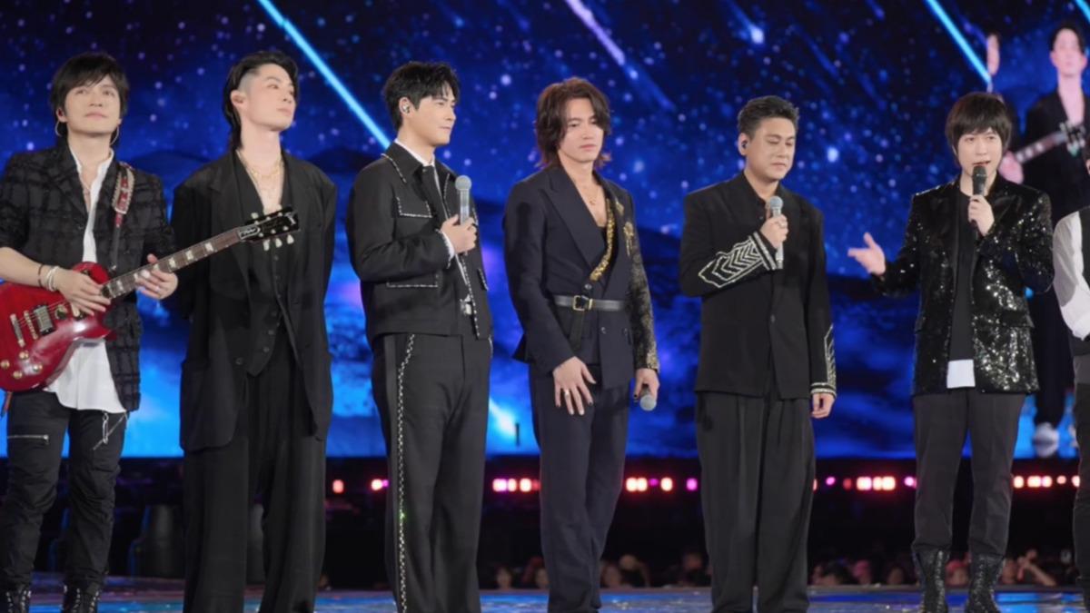 F4合體太震撼!五月天北京鳥巢重現經典 阿信曝:社群被灌爆