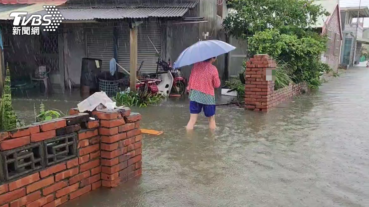 請支援救災!雲林水林鄉泡在水裡 張麗善:蔣萬安致電願幫忙