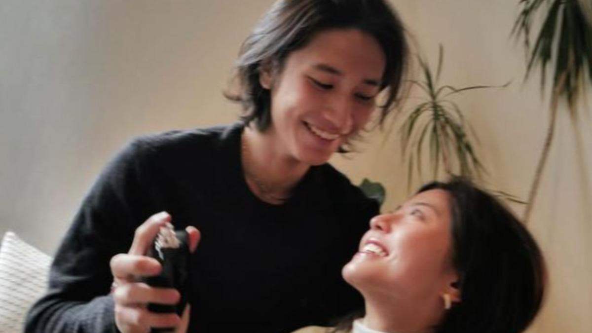 若盈與Ian的感情被說是天作之合。(圖/若盈IG)