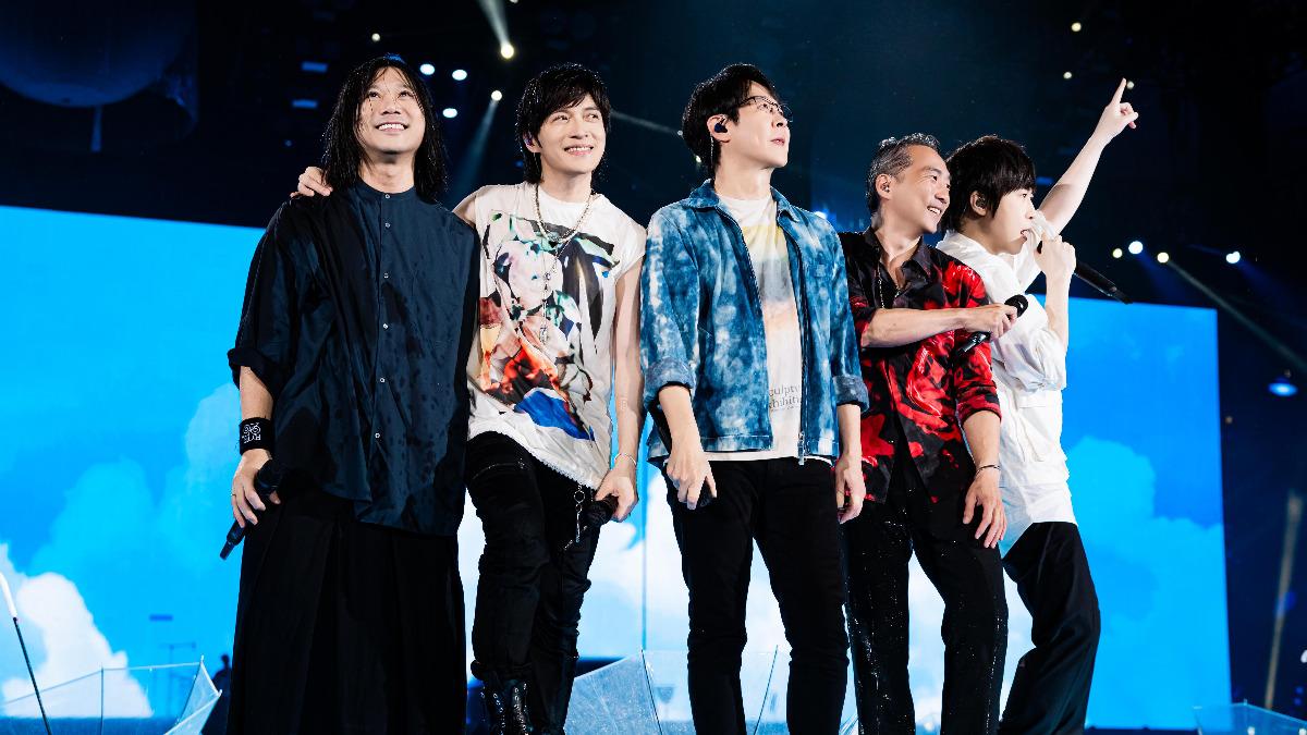 五月天演唱會少不了粉絲點歌,每次都有不同火花。(圖/相信音樂提供)