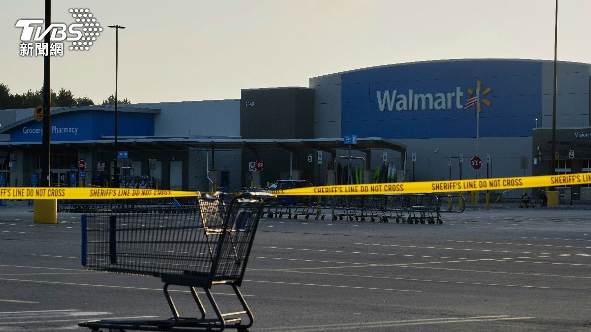 美國密州Walmart超市發生隨機刺人 (圖/達志影像美聯社)