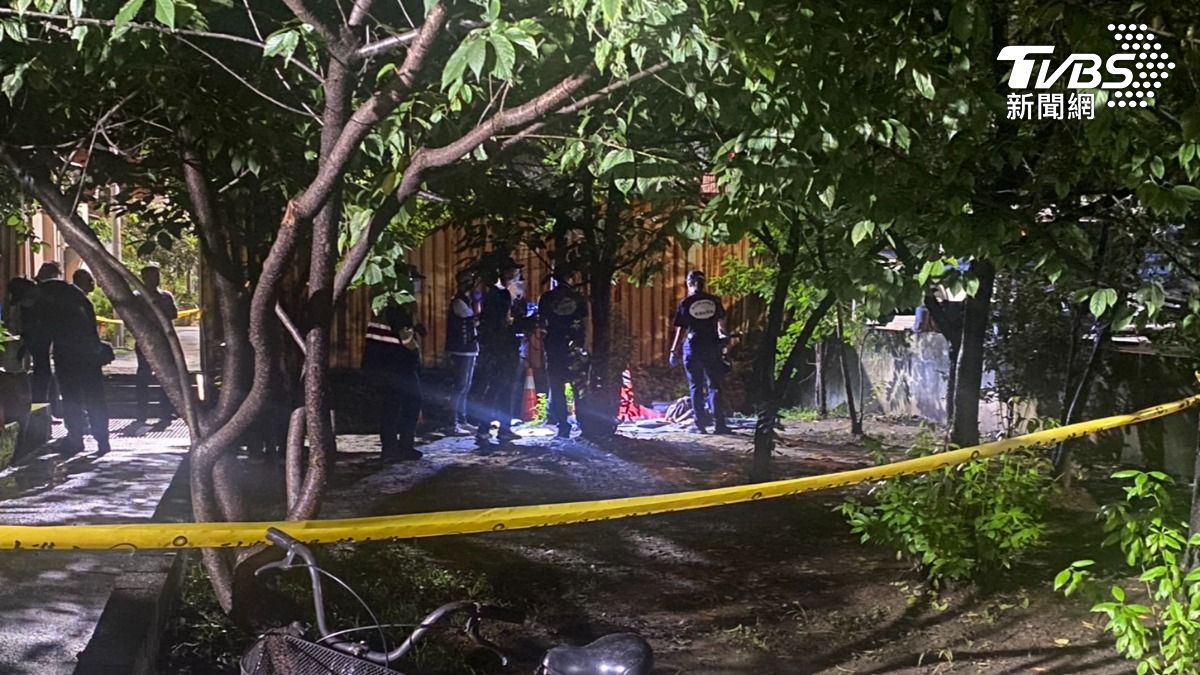 新北市新莊區昨（28）日發生一起駭人兇殺案。（圖／TVBS）
