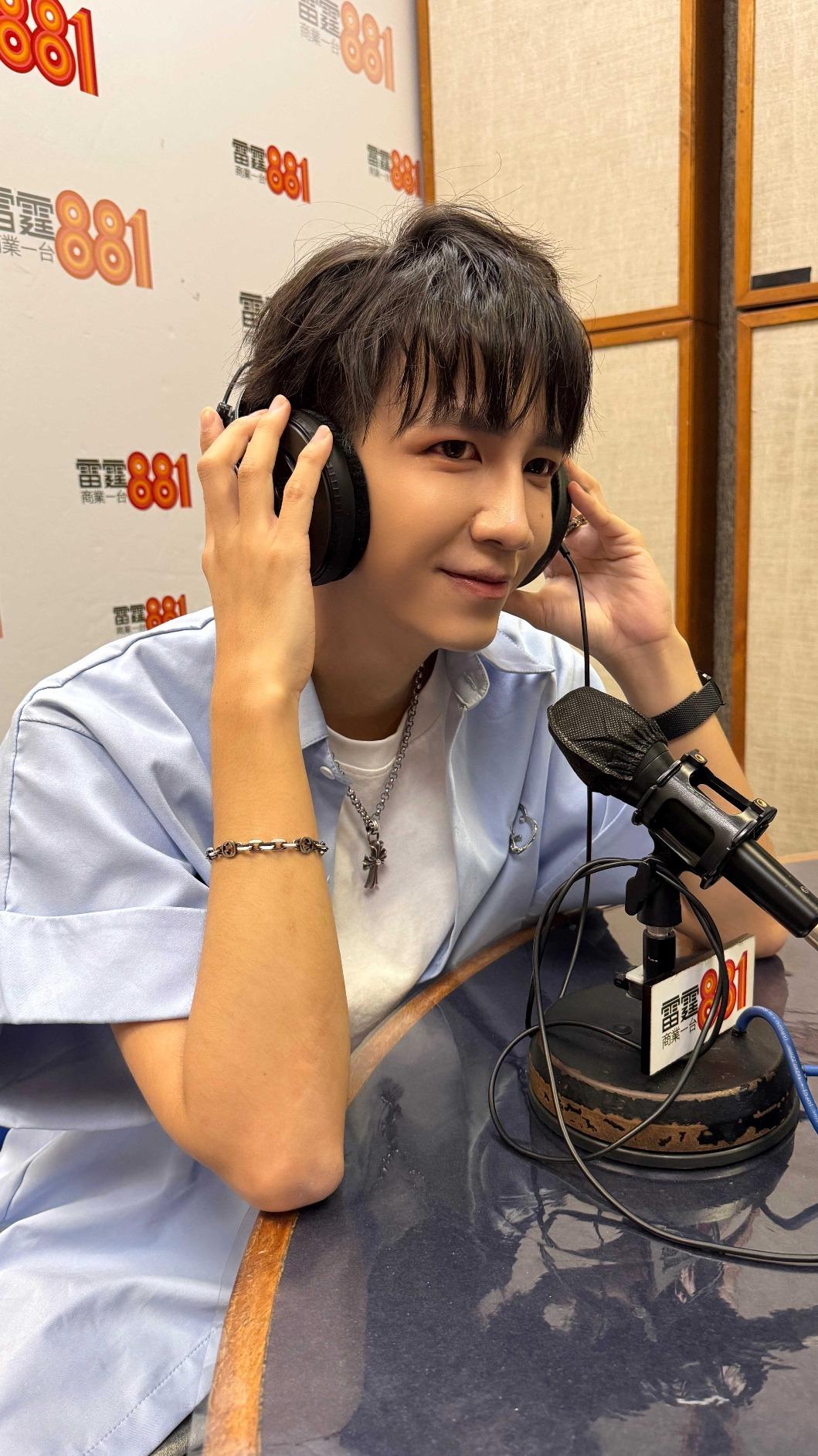 詹仕偉開始獨立宣傳。(圖/我在娛樂提供)
