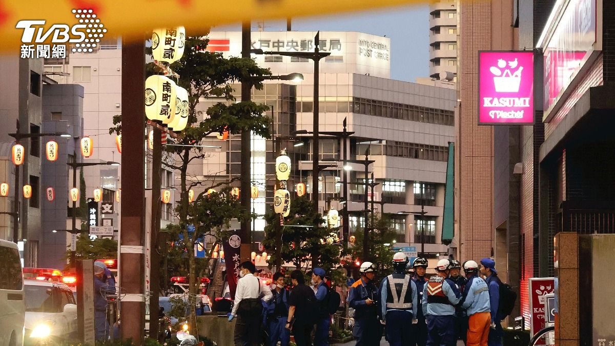 日本茨城縣驚傳隨機砍人 (圖/達志影像美聯社)