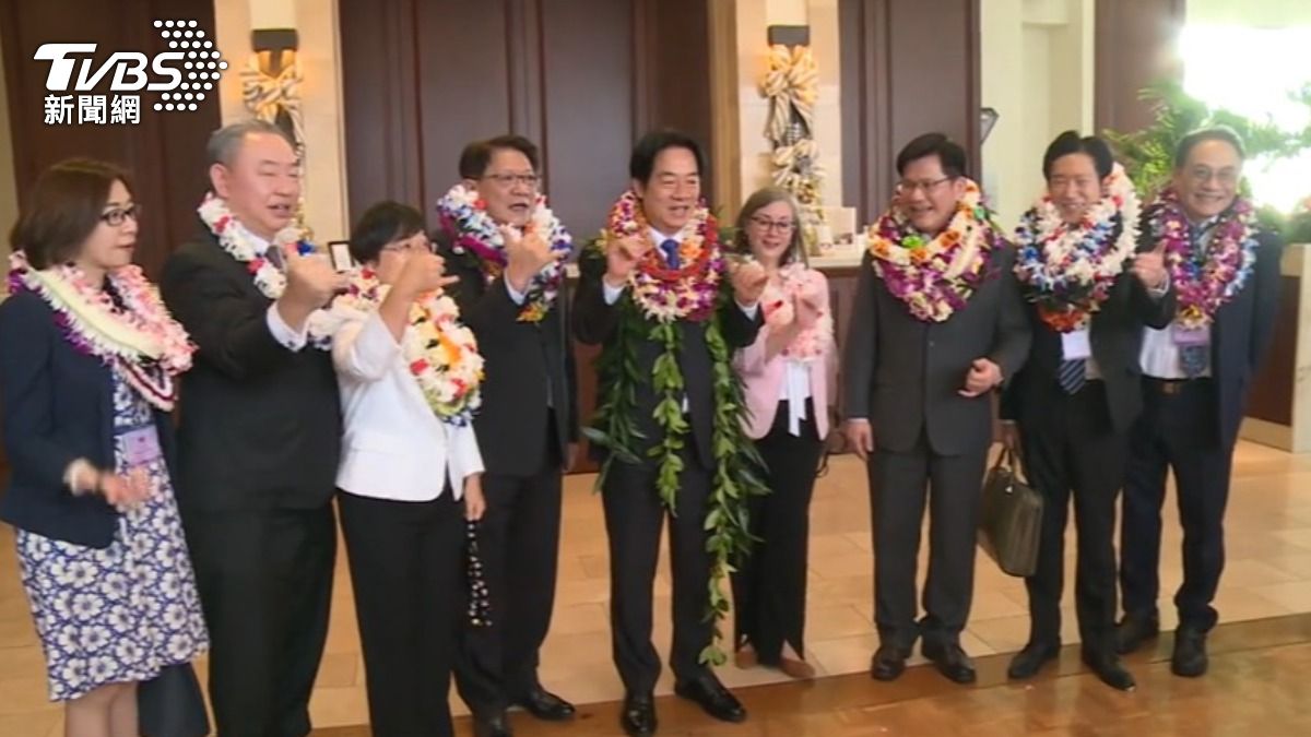 總統賴清德原定8月的出訪我中美洲友邦,並過境美國,現在出現生變。(圖/TVBS)