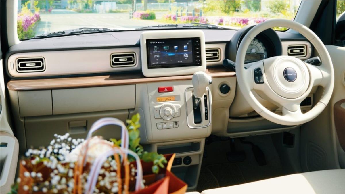 Suzuki Alto Lapin、Lapin LC依照車型採用不同風格,Lapin LC內裝採用復古精緻風格。(圖/Suzuki提供)