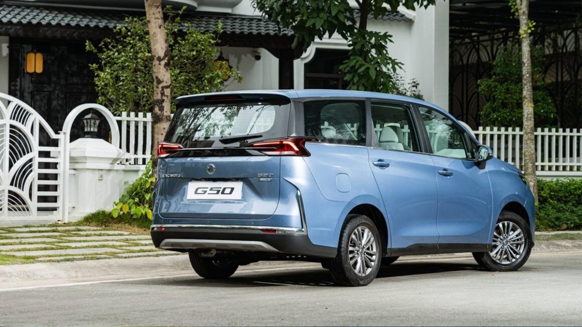 MG G50 Plus擁有精緻大氣的外觀設計,車長4,825mm,車寬1,825mm,車高1,778mm,軸距則為2,800mm,圖為越南版本。(圖/MG提供)