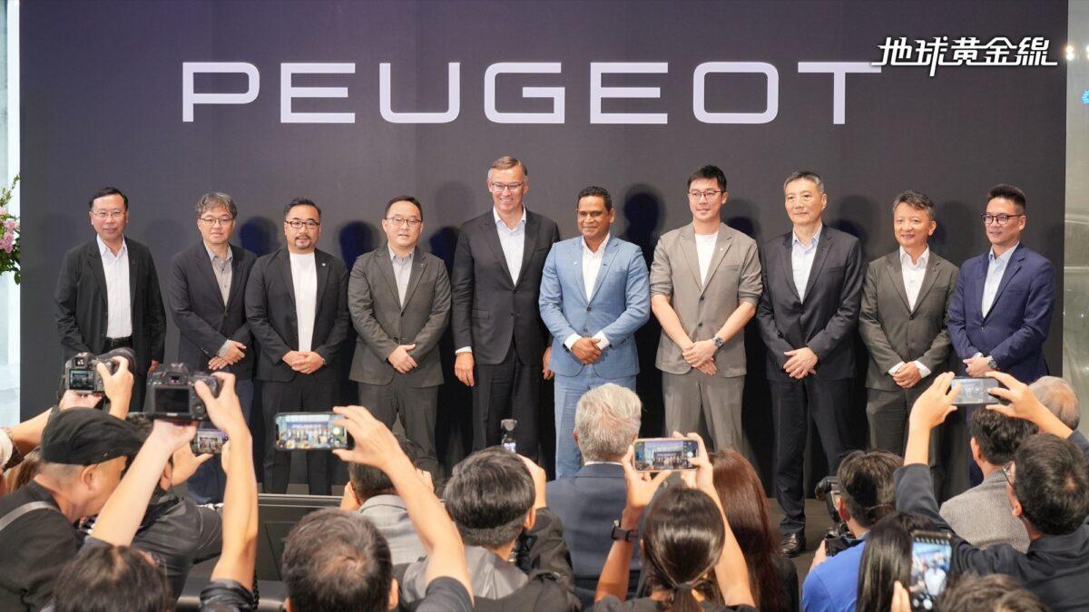 Peugeot全球CEO Alain Favey首度訪台。（圖／地球黃金線）