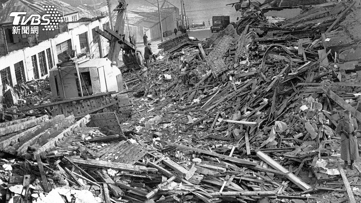 1960年智利發生規模9.5強震,是人類歷史上最大地震。(圖/達志影像美聯社)