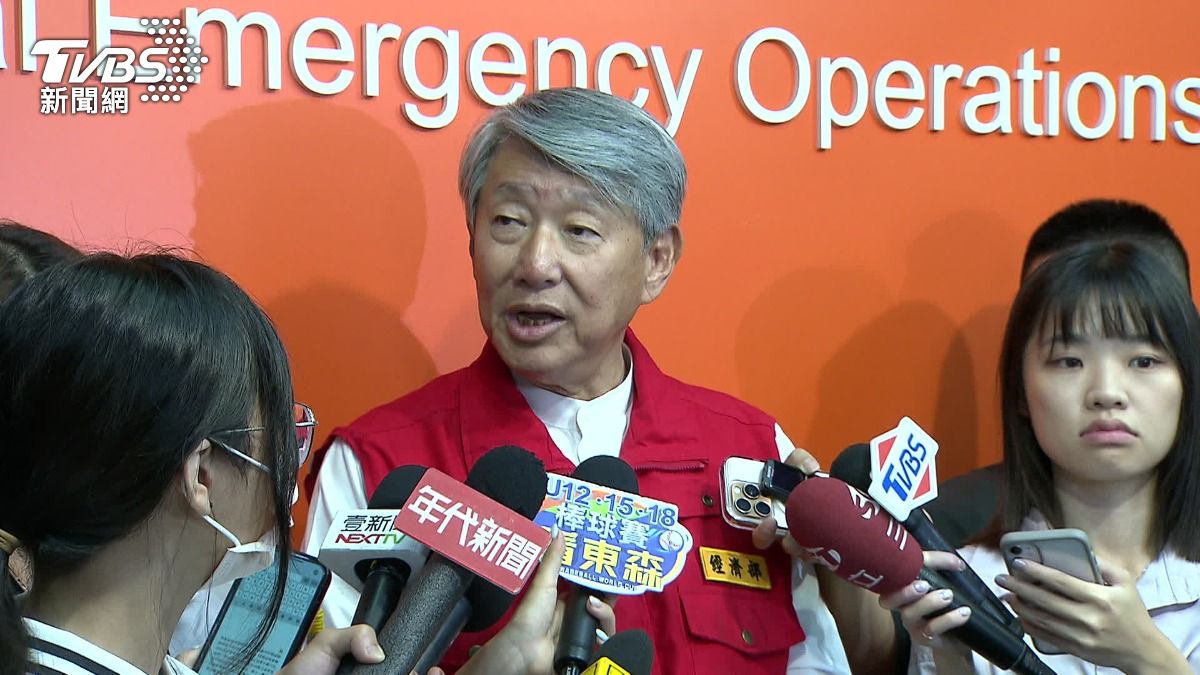 經濟部長郭智輝回應勘災議題，他說他是備援投手，要迅速完成院長交代的任務。（圖／TVBS）