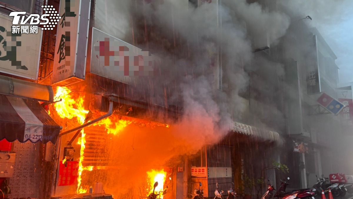 「我們受困了」…台中麵店大火5口絕望求助　釀2死3傷悲劇